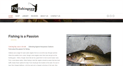 Desktop Screenshot of fishingnew.com